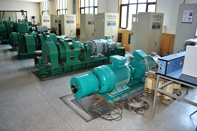 感城镇某热电厂使用我厂的YKK高压电机提供动力